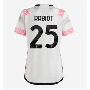 Juventus Adrien Rabiot #25 Bortatröja Dam 2023-24 Kortärmad
